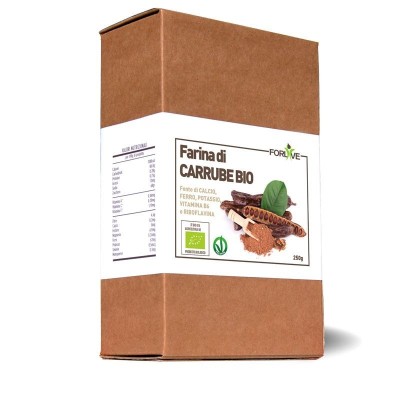 FORLIVE Farina di Carrube BIO 250 gr