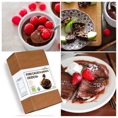 FORLIVE Cacao puro in polvere crudo BIO 200 gr