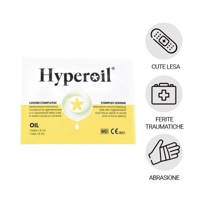HYPEROIL FIALA DA 5ml OLIO BUSTA LESIONI COMPLESSE