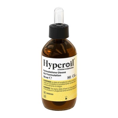HYPEROIL OLIO 50ml con CONTAGOCCE LESIONI COMPLESSE