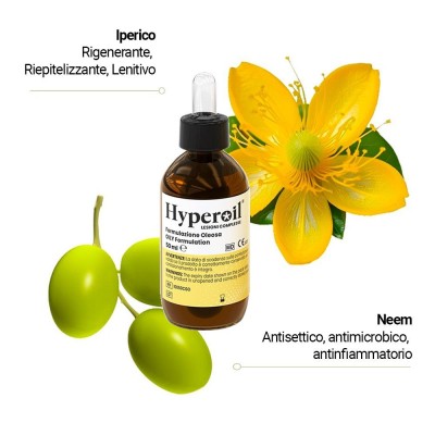 HYPEROIL OLIO 50ml con CONTAGOCCE LESIONI COMPLESSE