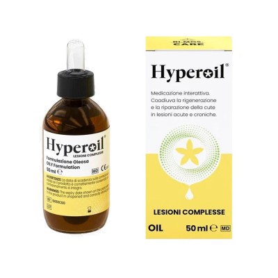 HYPEROIL OLIO 50ml con CONTAGOCCE LESIONI COMPLESSE