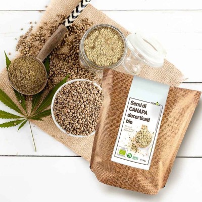 FORLIVE Semi di canapa decorticata 1000 gr