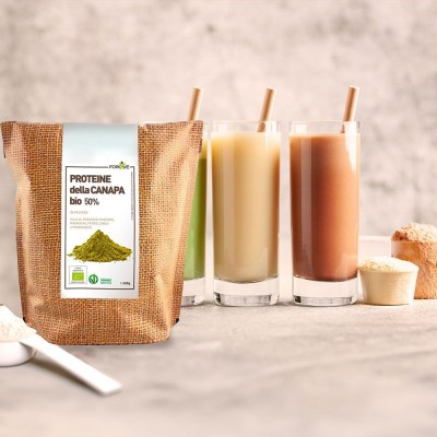 FORLIVE Proteine della Canapa Bio 450 gr