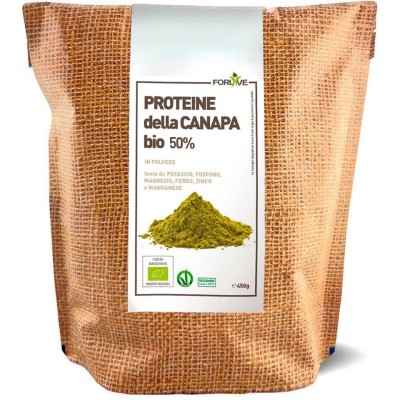 FORLIVE Proteine della Canapa Bio 450 gr