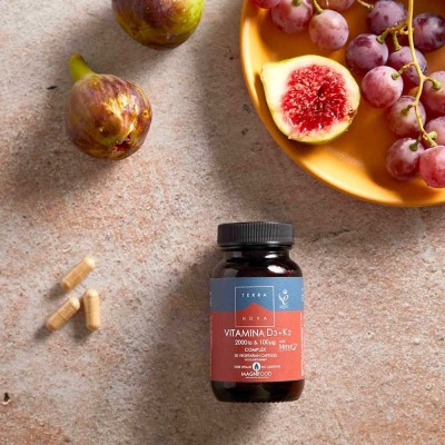 TERRANOVA Vitamina D3 + K2 (1000 iu e 50 μg) 50 CPS