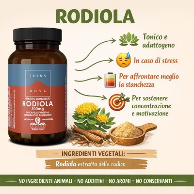 TERRANOVA Rodiola 50 CPS