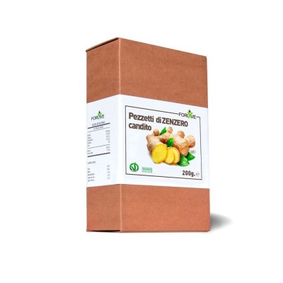 FORLIVE Pezzetti di Zenzero Candito  200 gr
