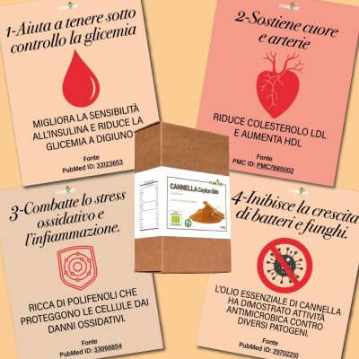 FORLIVE CANNELLA IN POLVERE CEYLON BIO 200 GR