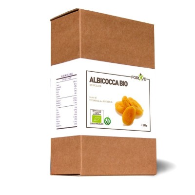 FORLIVE Albicocca Essicata BIO 250 GR