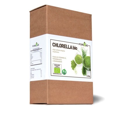 FORLIVE Chlorella in polvere BIO 200 gr