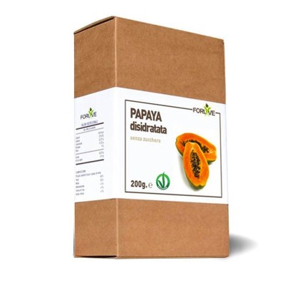 FORLIVE Papaya Disidratata 200 gr