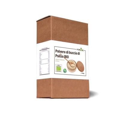 FORLIVE Polvere di Buccia di Psillio BIO 150 GR