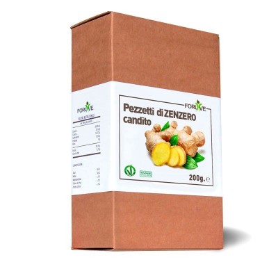 FORLIVE Pezzetti di Zenzero Candito  200 gr