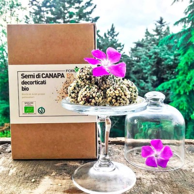 FORLIVE Semi di canapa decorticati BIO 250 gr