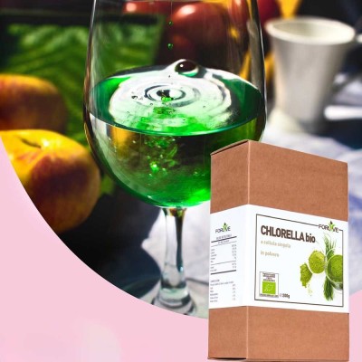 FORLIVE Chlorella in polvere BIO 200 gr