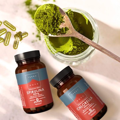 TERRANOVA Chlorella (500mg) 50 CPS