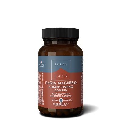 TERRANOVA CoQ10, Magnesio e Biancospino 50 CPS