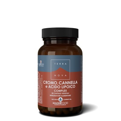 TERRANOVA Cromo, Cannella e Acido Lipoico 50 CPS